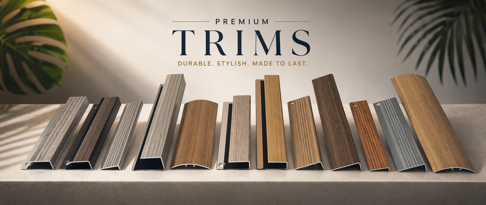 Premium Anodised and Powder Coated Trims